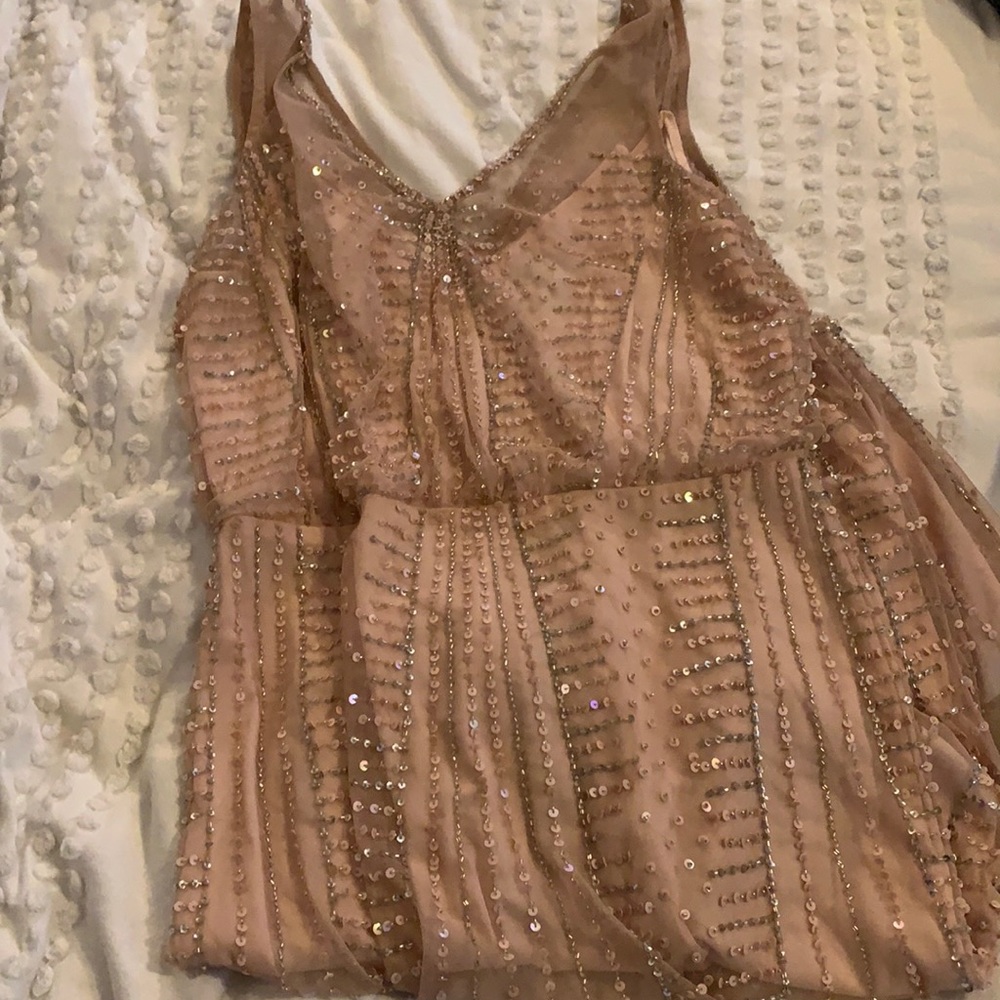 Adrianna Papell beautiful beaded dress